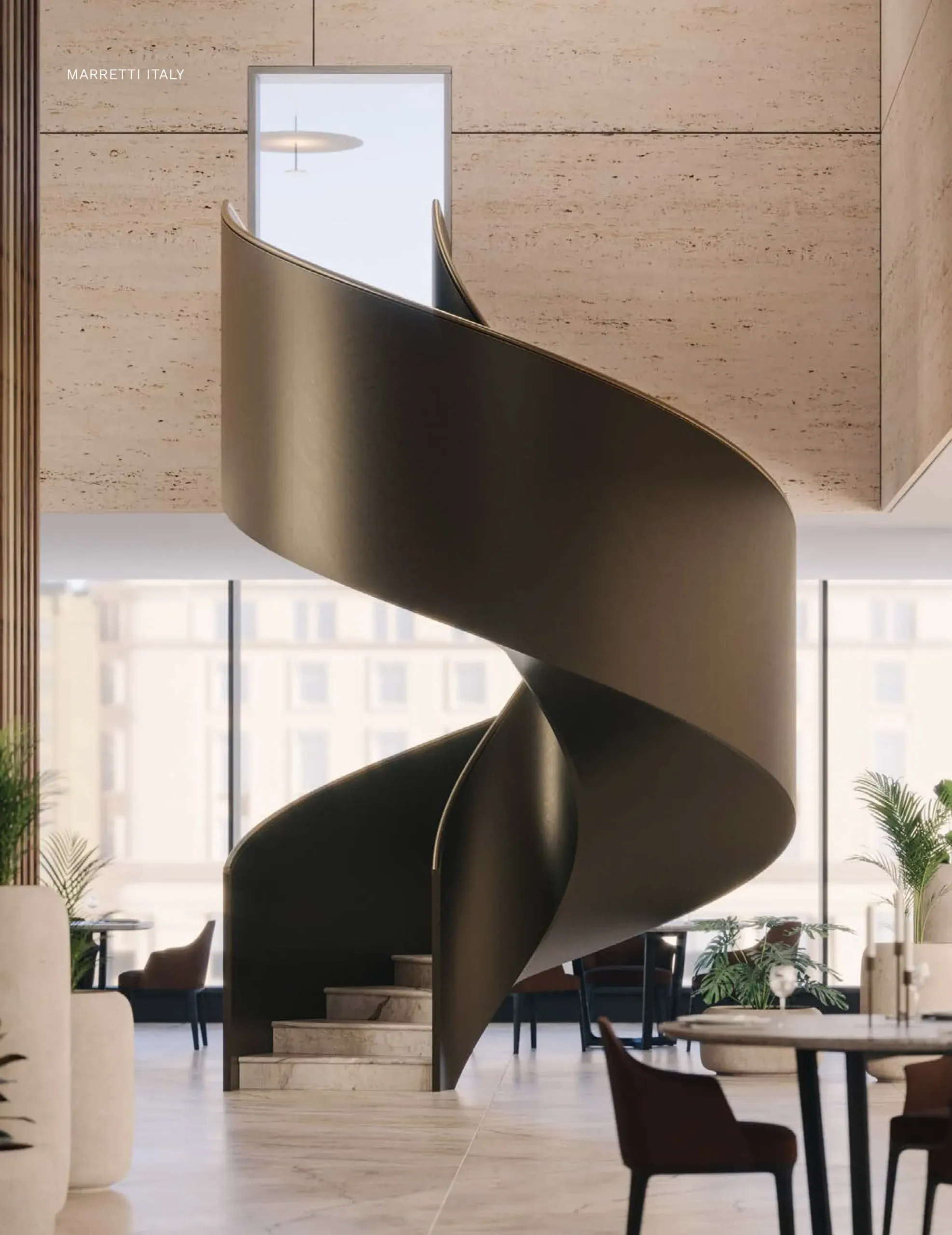 sculptural staircases matty ral helix